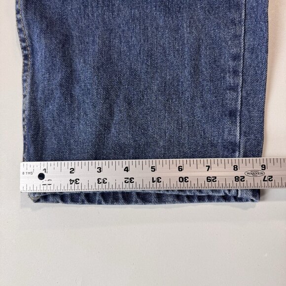 Levis Jeans Mens 44x34 Blue 550 Relaxed Tapered Medium Wash Denim Big & Tall NWT - Picture 9 of 10